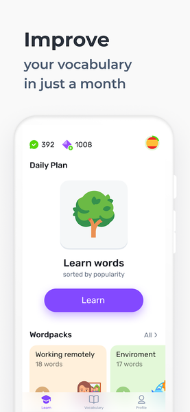 WRD – Learn Words - عکس برنامه موبایلی اندروید