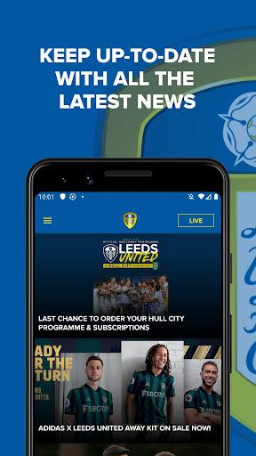 Leeds United Official - Image screenshot of android app
