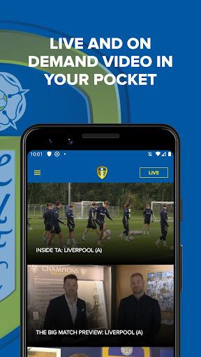 Leeds United Official - Image screenshot of android app