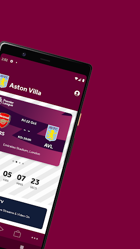Aston Villa - عکس برنامه موبایلی اندروید