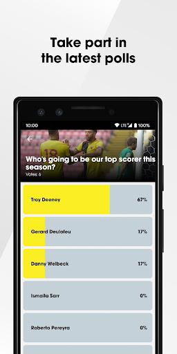 Watford F.C - Image screenshot of android app