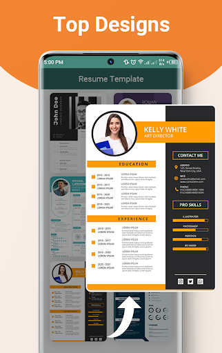 CV Maker - PDF Resume Builder - Image screenshot of android app
