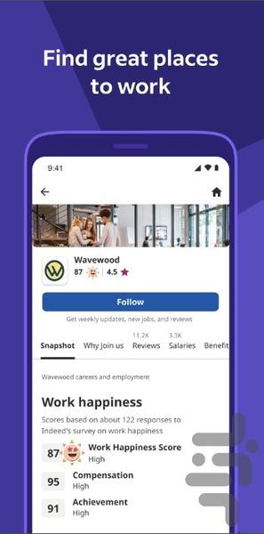 Indeed Job Search - Image screenshot of android app