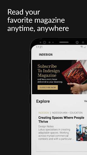 INDESIGN - عکس برنامه موبایلی اندروید