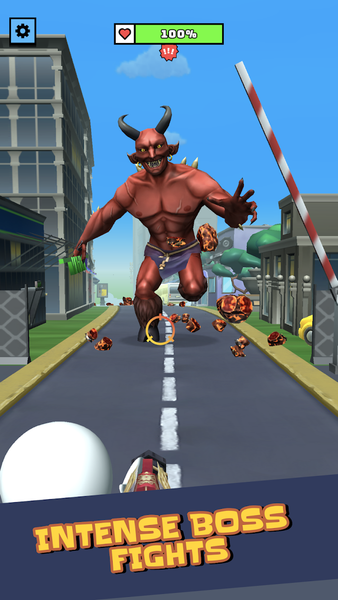 Monsters Out: sniper game - Gameplay image of android game