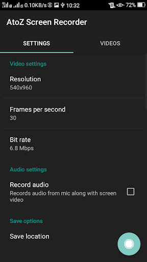 AtoZ Screen Recorder - No Wate - Image screenshot of android app