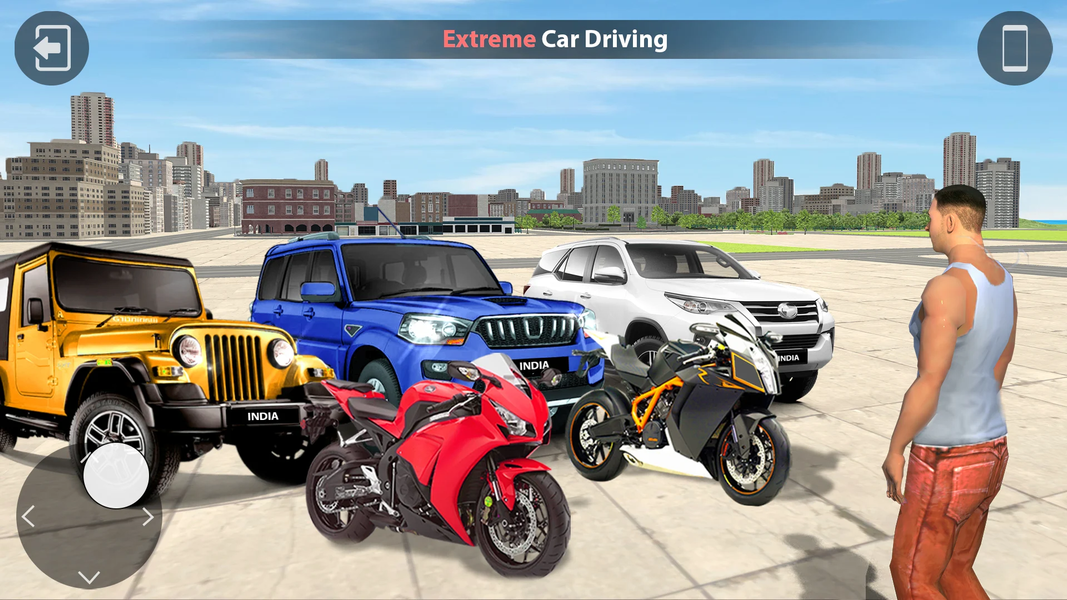 Indian Car Simulator Racing 3D - Gameplay image of android game