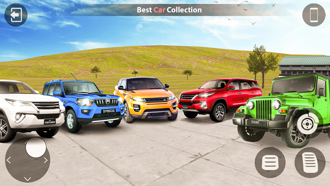 Indian Car Simulator Racing 3D - Gameplay image of android game