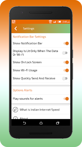 Internet Speed Meter (Indian) - عکس برنامه موبایلی اندروید