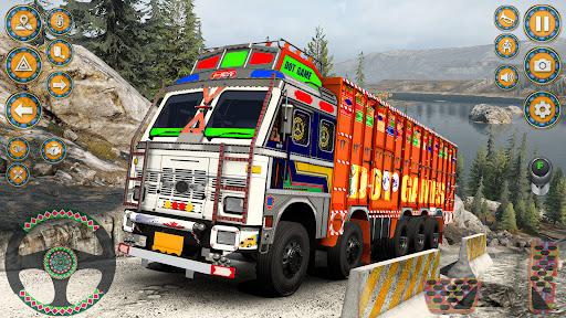 Indian Truck Games Simulator - عکس برنامه موبایلی اندروید