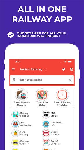 Indian Railway Timetable Live - عکس برنامه موبایلی اندروید