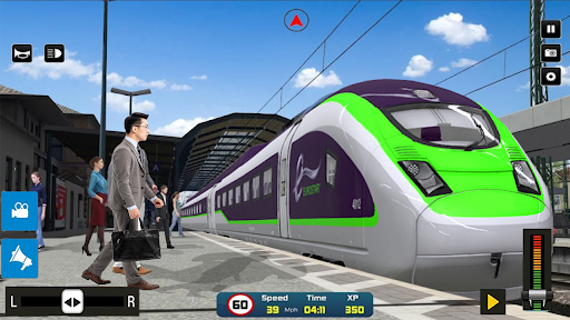 City Train Sim-Train Games 3D - عکس بازی موبایلی اندروید