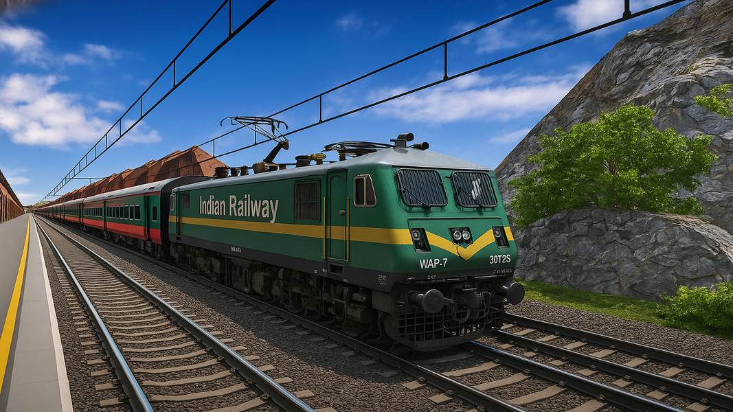 Train Driver : Indian Express - Gameplay image of android game