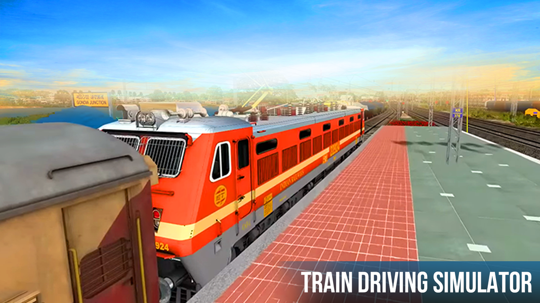 Ind Express Train Simulator - Gameplay image of android game