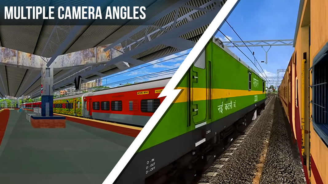 Ind Express Train Simulator - Gameplay image of android game