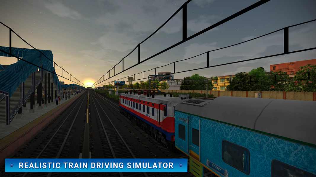 Indian Rail Sim: Explore - Gameplay image of android game