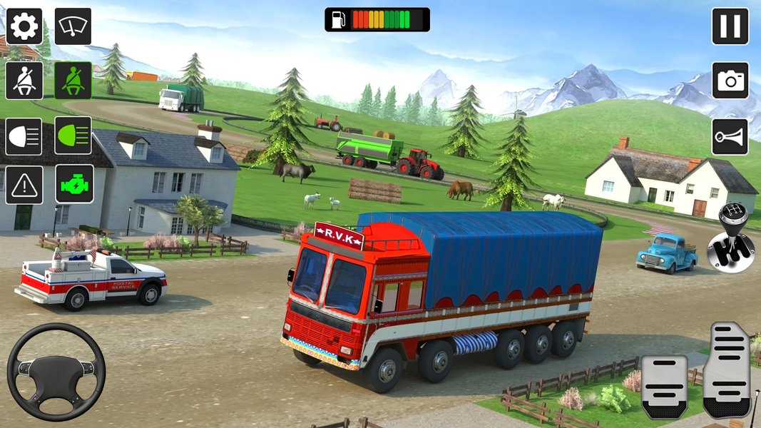 Truck Simulator 3D Truck Game - عکس بازی موبایلی اندروید