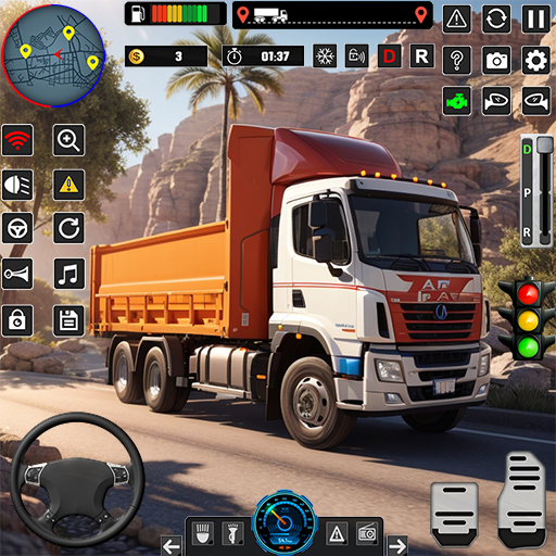 Truck Simulator 3D Truck Game - عکس بازی موبایلی اندروید