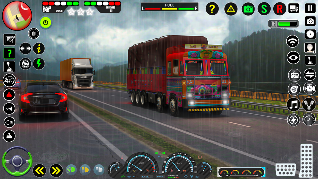 Indian Truck Cargo Games 3D - Gameplay image of android game