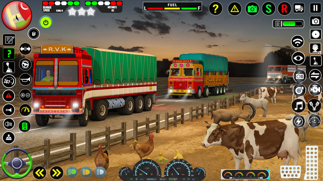 Indian Truck Cargo Games 3D - عکس بازی موبایلی اندروید