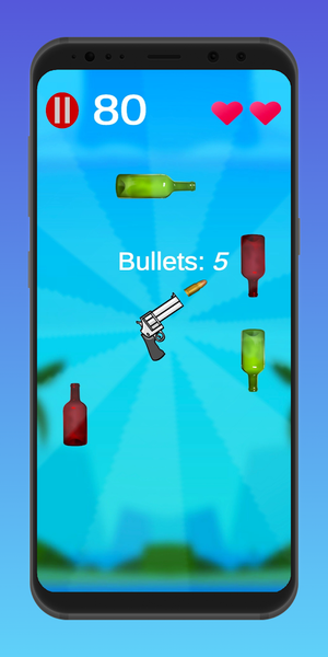 Bottle Shooting Game - عکس بازی موبایلی اندروید