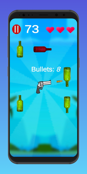 Bottle Shooting Game - عکس بازی موبایلی اندروید