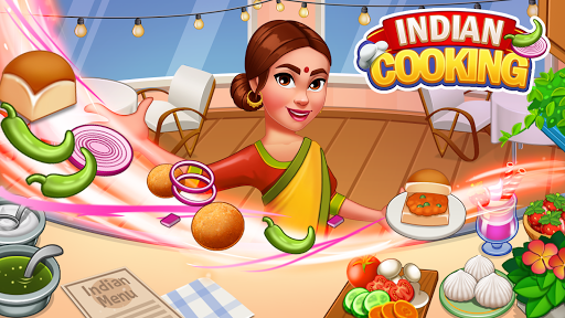 Indian Cooking Games Girls Star Chef Restaurant - Gameplay image of android game