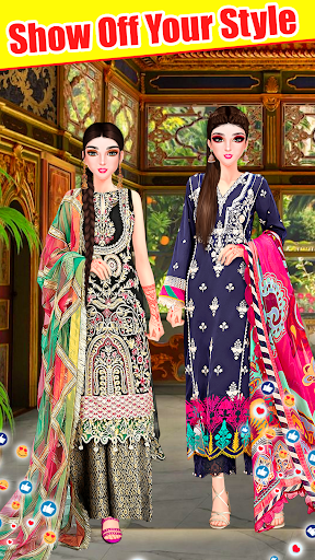 Indian Fashion Dress Up Games - عکس بازی موبایلی اندروید