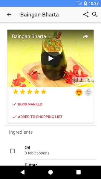 IndianRecipes.com: Indian Reci - Image screenshot of android app