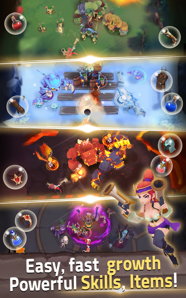 Dungeon Manager : Mine King - Gameplay image of android game