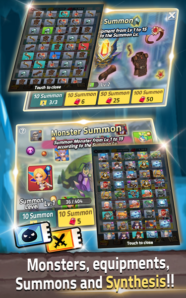 Dungeon Manager : Mine King - Gameplay image of android game