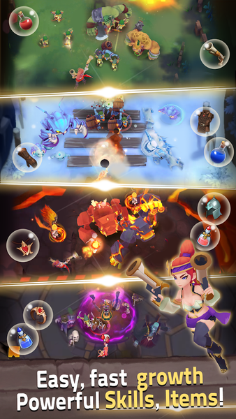 Dungeon Manager : Mine King - Gameplay image of android game