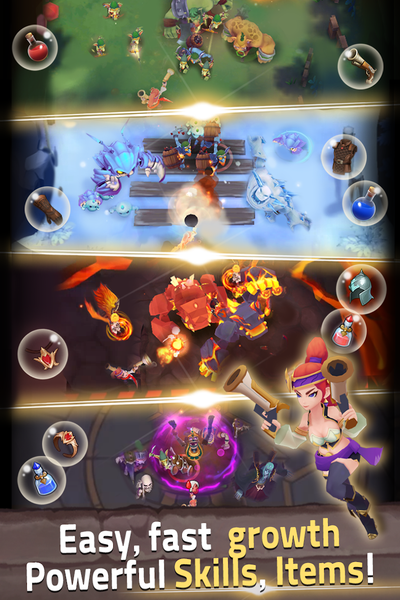 Dungeon Manager : Mine King - Gameplay image of android game