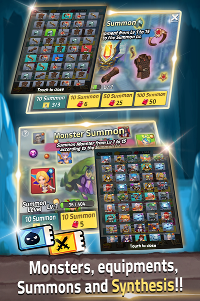 Dungeon Manager : Mine King - Gameplay image of android game