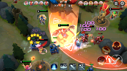 Masters Moba League:PvPTrainer - Gameplay image of android game