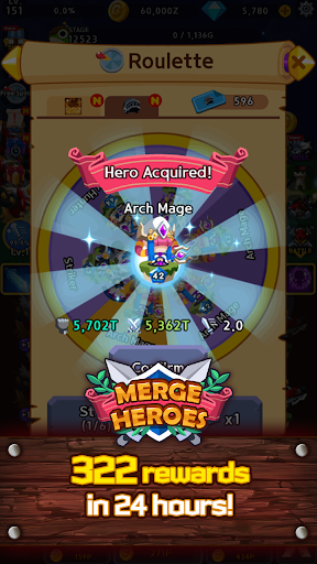 Merge Heroes Frontier: Casual RPG Online - عکس بازی موبایلی اندروید