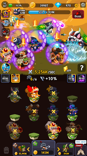 Merge Heroes Frontier: Casual RPG Online - عکس بازی موبایلی اندروید