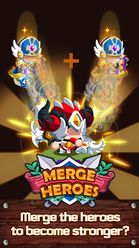 Merge Heroes Frontier: Casual RPG Online - عکس بازی موبایلی اندروید