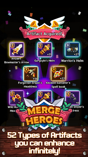 Merge Heroes Frontier: Casual RPG Online - عکس بازی موبایلی اندروید