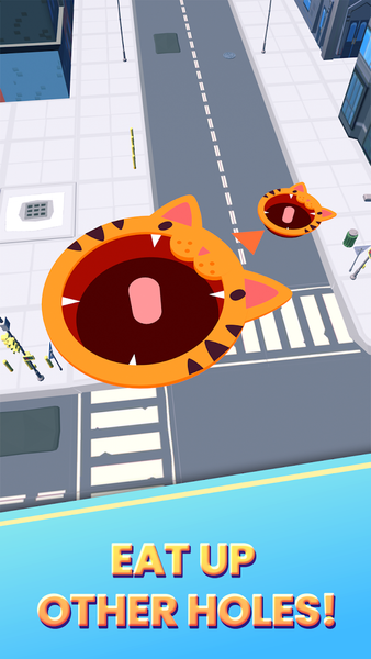 Black Hole: Eat the world! - Gameplay image of android game