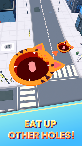 Black Hole: Eat the world! - Gameplay image of android game