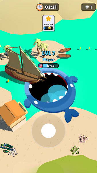 Black Hole: Eat the world! - Gameplay image of android game