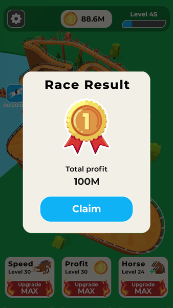 Horse Racing: Idle Tap Tap - Gameplay image of android game