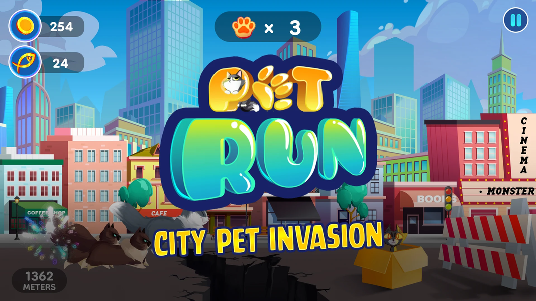 Pet Invasion: Street Rescue - عکس بازی موبایلی اندروید
