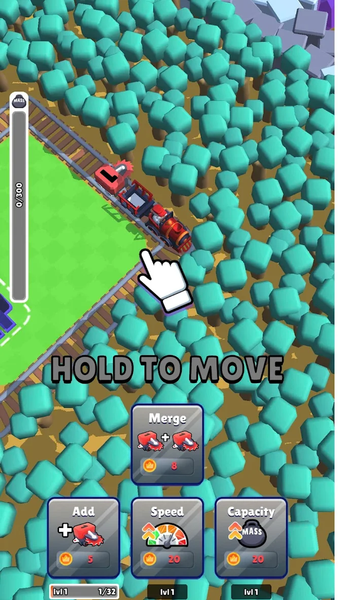 Idle Train Miner Evolution - عکس بازی موبایلی اندروید