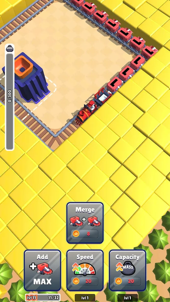 Idle Train Miner Evolution - عکس بازی موبایلی اندروید