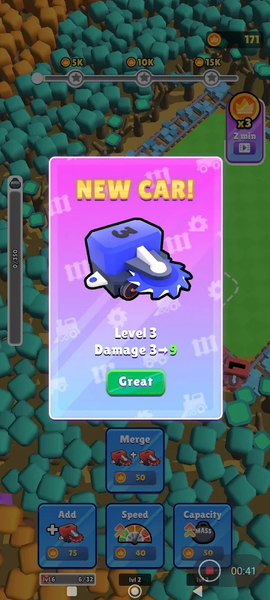 Idle Train Miner Evolution - عکس بازی موبایلی اندروید