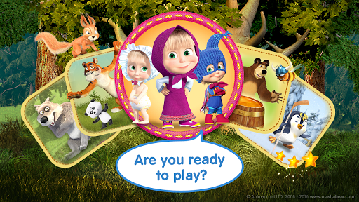 Masha and the Bear Child Games - عکس بازی موبایلی اندروید