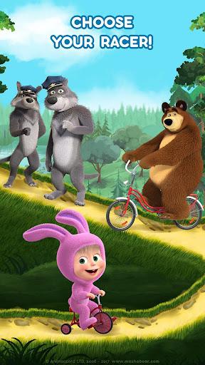 Masha and the Bear: Car Games - عکس بازی موبایلی اندروید