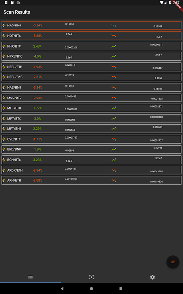 Simple Crypto Scanner - Image screenshot of android app